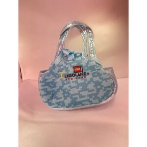 Legoland NewYork Collection Mini Hand Clutch Bag Blue  NWT‎